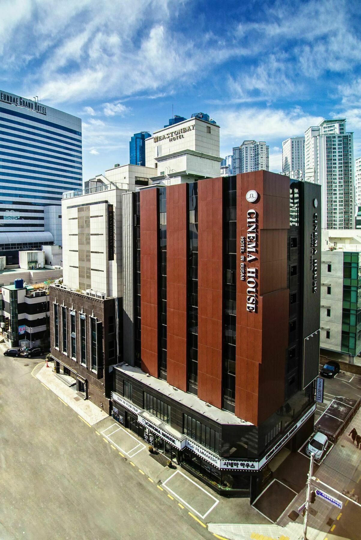 Cinema House Hotel In Busan Exterior foto